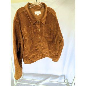 Time and Tru Corduroy Jacket